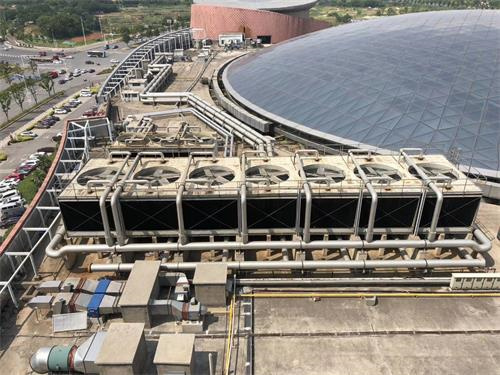 玻璃鋼冷卻塔為何如此受到廣泛的喜愛？(200噸逆流式玻