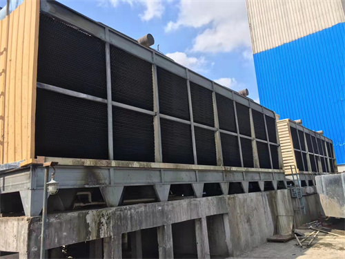 圓形冷卻塔布水裝置的安裝,冷卻塔布水盤