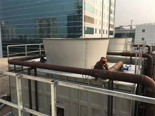 方形冷卻塔散熱填料更換保養電機馬達,冷卻塔散熱能