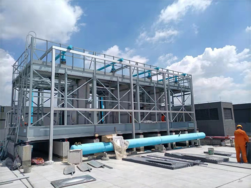 冷卻塔填料的安裝時我們需要堆放多高,冷卻塔填料安