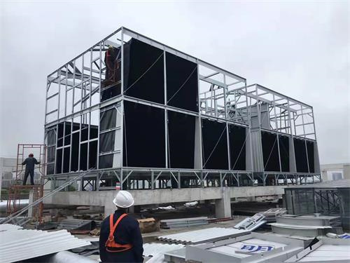 閉式冷卻塔的兩種循環方式及其防凍措施(閉式冷卻塔