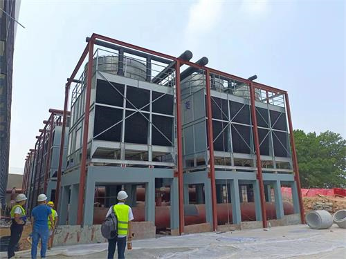 閉式冷卻塔盤管可采用多種材質，銅管、碳鋼管或不銹鋼